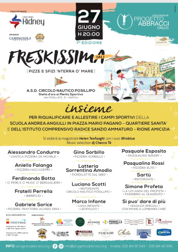 Al circolo nautico Posillipo torna Freskissima 2023