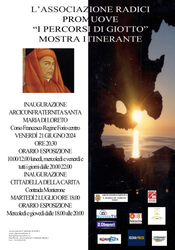 Promozione evento "I percorsi di "Giotto"