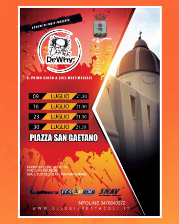 DR WHY in piazza